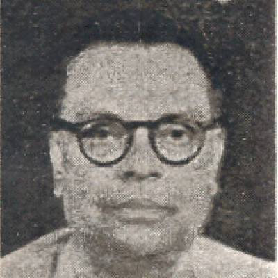Chatterjee , Dr. Susil Ranjan